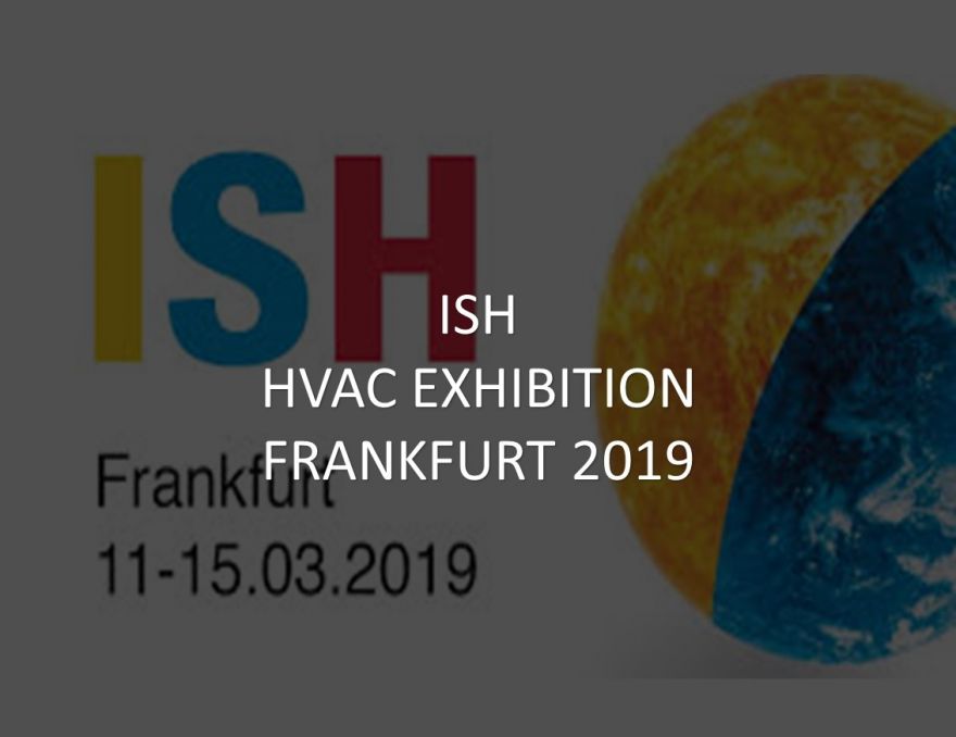 ISH in Frankfurt 11-15/03/2019