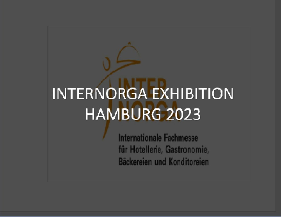 INTERNORGA HAMBURG 10TH-14TH MARCH 2023