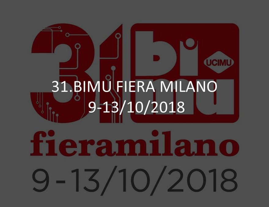 31.BI-MU Fiera Milano 9-13/10/2018